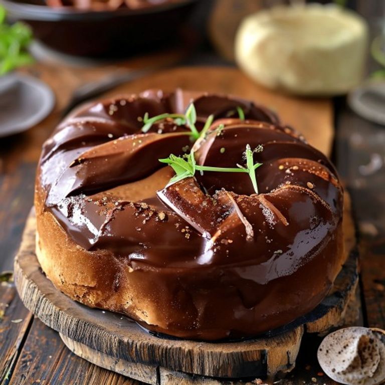 Como Fazer Bolo de Cenoura com Cobertura de Chocolate - Bolo de Cenoura com Cobertura de Chocolate